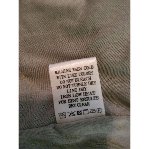 Button-Front Tiered Mini Skirt S By New In Cotton & Polyester Blend Made In Chin - Picture 4 of 5